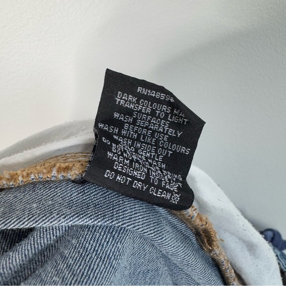 Universal Standard Comfort Denim Drawstring Jean Trouser Tidal Indigo Size S - Picture 9 of 9